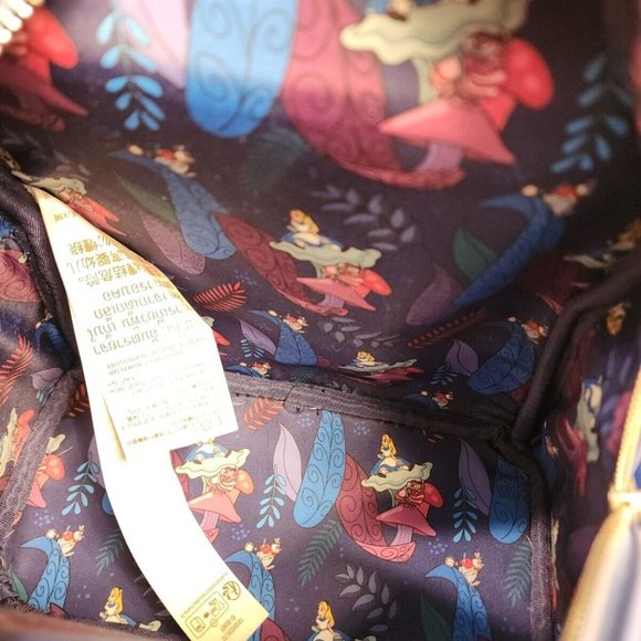 Loungefly Disney Parks Alice in Wonderland Caterpillar Mini Backpack NEW main image 12